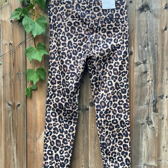 H&M Leopard Print Slacks Size 8 - Picture 8 of 11